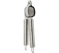 COOK CONCEPT - KU6653 Presse-Ail Manuel en INOX - Conçu pour Cuisine Ergonomique - Multifonction avec Décapsuleur - Facile à Nettoyer - Taille Unique - Couleur Argent