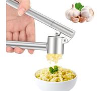 Presse-ail RVS - Robuste - Stable - Ustensile de cuisine - En acier - Compatible avec les appareils électroménagers