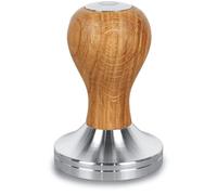 Presse-café de 53 mm en chêne, pour porte-filtre d'espresso