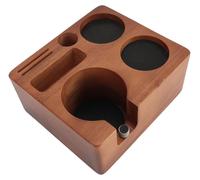 Presse-café en bois de noyer pour porte-filtre de 58 mm