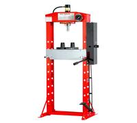Presse d'atelier hydraulique 20 t commande manuelle et au pied MW Tools PH20