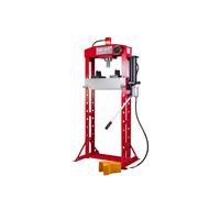 Presse d'atelier hydropneumatique 20T avec cylindre mobile MW Tools PPH20B