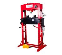 Presse d'atelier hydropneumatique 50T avec cylindre mobile MW Tools PPH50B
