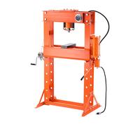 VEVOR Presse d'Atelier 50 T, Presse Hydraulique et Pneumatique à Cadre en H, avec Plaque de Pressage, Support Triangulaire et Soupape de Décharge, Réglable, Adaptée au Pliage Redressage Emboutissage