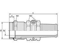 Presse-étoupe LAPP SKINDICHT® SR PG 13/13 52001050 PG13.5 laiton laiton 25 pc(s)