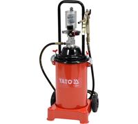 Presse-graisse pneumatique - YATO - Mobile 12 l - Capacité 12 l - Pression 6-8 bars - Tuyau 4 m