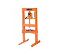 Presse Hydraulique d'Atelier 6 T Presse Automobile d’Établi Course 110 mm Hauteur 55-250 mm avec Vérin Cadre en H Robuste pour Mon