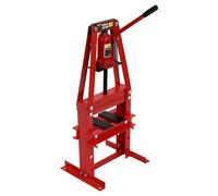 Presse hydraulique en acier au carbone Presse d'atelier 6T Roulement de roue Presse Atelier Presse hydraulique Cadre Presse pour pressage, tampon, formage, 40 x 32 x 74,5 cm