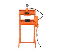 Presse hydraulique et pneumatique - DUOKU - ZX0901 - 20 T - Réglable - Acier - 30,2 x 23,6 x 69,8 pouces