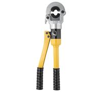 Presse hydraulique pour tubes - Pince à sertir pour tubes - 16–32 mm - 5 mâchoires de serrage 16/20/25/26/32 mm - Pour tubes composites en métal et en aluminium - Outil manuel