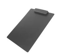 Presse-papiers de Bureau A4 en PP avec Clip Mobile et Poches | Organiseur de Documents Portable, Sections à Pince, Noir, pour Bureau et Conférences, Image Professionnelle
