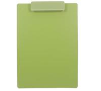 Presse-papiers Dossier A4 en PP avec Clip Mobile et Poches Multiples | Organisateur de Bureau Portable, Sections à Pince, Finition Verte, Rangement Léger pour Papiers