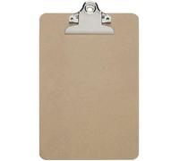 Presse-papiers Maul en bois 160 x 255 mm avec pince argentée et œillet