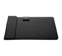 Presse-papiers Porte-menu Noir en PU à Clip Magnétique pour Bars | Attache Sécurisée, Nettoyage Facile, Usage Polyvalent, pour Restaurants, Cafés et Bureaux, Format Portable