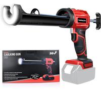 Presse pour cartouches de batterie, 18 V, 4 vitesses, éclairage LED, capacité de 300 ml