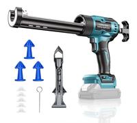 Presse pour cartouches de batterie de 300 ml, 6 vitesses, avec LED, compatible avec Makita 18V