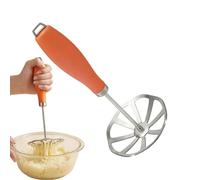 Presse-purée de pommes de terre - Ustensile de cuisine robuste en acier inoxydable - Outil de presse-purée alimentaire - Pour ail, œufs, bananes, avocats, fraises, confitures, salades, aliments et