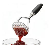 Presse-purée de pommes de terre - Ustensiles de cuisine portatifs, broyeur pour plats de légumes, moulin à courge avec poignée facile, essentiels culinaires, broyeur de beurre pour préparation des