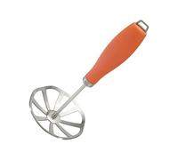 Presse-purée en acier inoxydable - 10 x 23 cm, gadget de cuisine robuste en acier inoxydable, presse-purée pour banane, avocat, fraise, fruits, légumes, ail, œufs, haricots, confiture, salade, nourrit