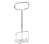 HENDI Presse-purée, modèle monobloc renforcé, manche 27cm, 130x85x(H)355mm, acier inoxydable
