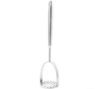 Presse-purée en acier inoxydable 304 robuste - Presse-purée pour purée et légumes sans grumeaux - Ustensile de cuisine ergonomique passe au lave-vaisselle (queue pointue)