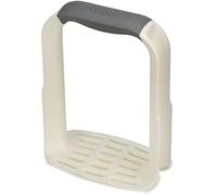 Joseph Joseph Presse-purée Easy-Mash Pilon à légumes antiadhésif prise antidérapante 16,5 cm Blanc