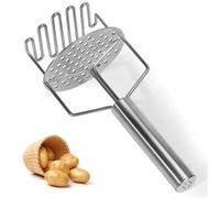 Presse-Purée - Presse Purée Manuel - Acier inox 430 - 24×10,5 cm - Argent