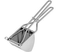 Westmark Presse à pommes de terre Triangel, acier inoxydable 30 cm, trous ronds, argenté