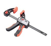 Presse rapide 1 main réversible URKO - Rail 20x6 - Serrage 300 mm - Saillie 80 mm - 210-1614030