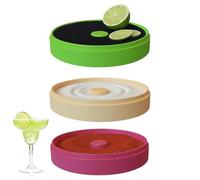 Pressoir à sel | Avec éponge 3 niveaux réutilisables | Plat à cocktail Margarita | Pour fête à la maison, vacances, barbecue, anniversaire, jus de citron vert, sucre, Bloody Mary Gimlets