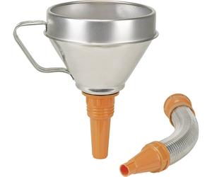 Pressol Kombitrichter Stahlblech verz. mit flexiblem Auslauf 02645 Entonnoir 1.3 l 160 mm