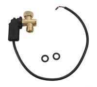 Pressostat automatique jaune pour machines de lavage de voiture 55/58 avec filetage M22 x 1,5 en plastique et laiton, fonction de démarrage automatique, design pour outils de nettoyage haute pression