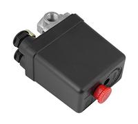 Pressostat Compresseur, 240V 16A Vanne Compresseur Air 12MM Air Compressor Pressure Switch Commutateur de Pression de Compresseur d'Air 4 Ports 90-120PSI