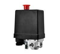 Pressostat - Compresseur d'air - 220 V - 4 trous - Régulateur d'air - Multi-usage - Valve de commande pour réduction rapide de la pression (20 A)