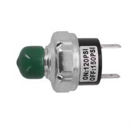 Pressostat de compresseur d'air 1/4 NPT 120-150PSI AC 110 V Valve de commande électrique pour régulation du réservoir de gaz dans l'atelier garage