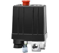 Pressostat de Compresseur d'Air avec 4 Sorties 90-120 PSI 240 V Commutateur de Pression Vanne de Contrôle Pièces pour Compresseur