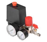 Pressostat de compresseur d'air, régulateur de soupape de commande de pressostat avec manomètres pour une réduction rapide de la pression
