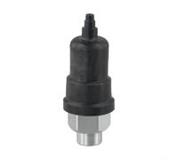 Pressostat de compresseur réglable pneumatique avec filetage extérieur 1,27 cm, dispositif de sécurité d'arrêt automatique, argenté (QPM11-NC-02)