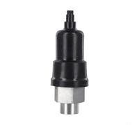 Pressostat de compresseur réglable pneumatique avec filetage extérieur de 1,27 cm, dispositif de sécurité d'arrêt automatique, argenté (QPM11-NO-02)