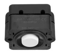 Pressostat de Pompe à Membrane Noir en Plastique pour Puits et Eau | Réglage Précis de Pression, Installation Facile, Conception Robuste, Adapté aux Systèmes Hydrauliques Commerciaux