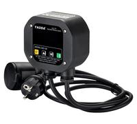 Pressostat électronique Wiltec pour surpresseur domestique, pompe de jardin, pressostat à démarrage/arrêt automatique, dispositif de sécurité en cas de manque d'eau, capteur de pression