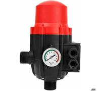 Pressostat Pompe Eau 10bar, Pressostat électrique, Mise en marche et arrêt automatiques,Mise en marche et arrêt automatiques, Rouge（