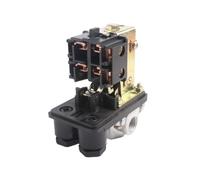 Pressostat pour Compresseur D’Air, Verticale à 4 orifices | Métal Solide, Filetage Interne 1/4 Pouce, 220/380 V, 20 A, Pression 5-8KG, pour Garage et Atelier