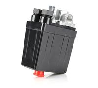 Pressostat, vanne de commande verticale 90 à 120PSI pour compresseur d'air | Pressostat de compresseur d'air à 4 ports 13 x 8 x 5 cm, commutateur contrôle pression vertical pour compresseur d'air