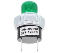 Pressostat Vertical pour Compresseur D'air 1/4 90psi 120psi | Détection Haute Précision, Usage Multi-usage pour Eau et Huile, Format Compact pour Espaces Réduits