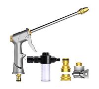 Pressure Washer - Adjustable Cleaning Nozzle Sprayer | Portable Car Washer | High-Pressure Washers Kit, Brass Nozzle, Suitable for Garden Hoses, Outdoor Yard Cleaning, Car Wash for