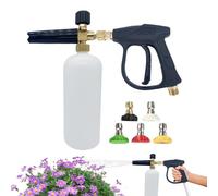 Pressure Water Short Wand, Astuces Car Wash Spray, 26 x 18 cm Wand with Tips, Heavy Duty Powerful Nozzle, Portable Attachment with Cordless, Cleaning Kit for Home Garage