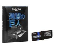 PRESTIGE & DELUXE Agenda scolaire Attack on Titan F.to standard 18 x 14 cm 2026-2027 primaire secondaire + trousse enroulable avec bouton