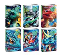 PRESTIGE & DELUXE Seven SJ Boy Animal Mix Agenda scolaire 2026-2027 daté standard 20 x 15 cm