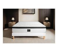 Prestige Literie Privilège 120x200 Sommier Kit Blanc